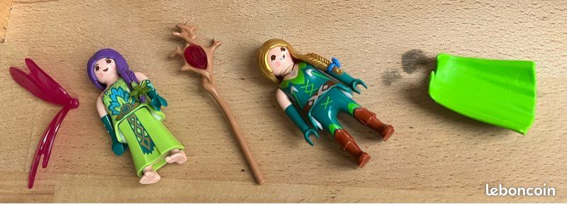 Playmobil Univers Féerique – Lot de 2 Figurines Fées et Elfe (image 2)