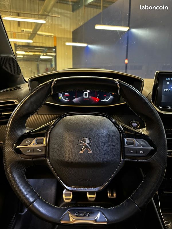 PEUGEOT 208 1.5 D 102ch GT-Line - 2020 - 86 000 km - carPlay - caméra de recul (image 9)