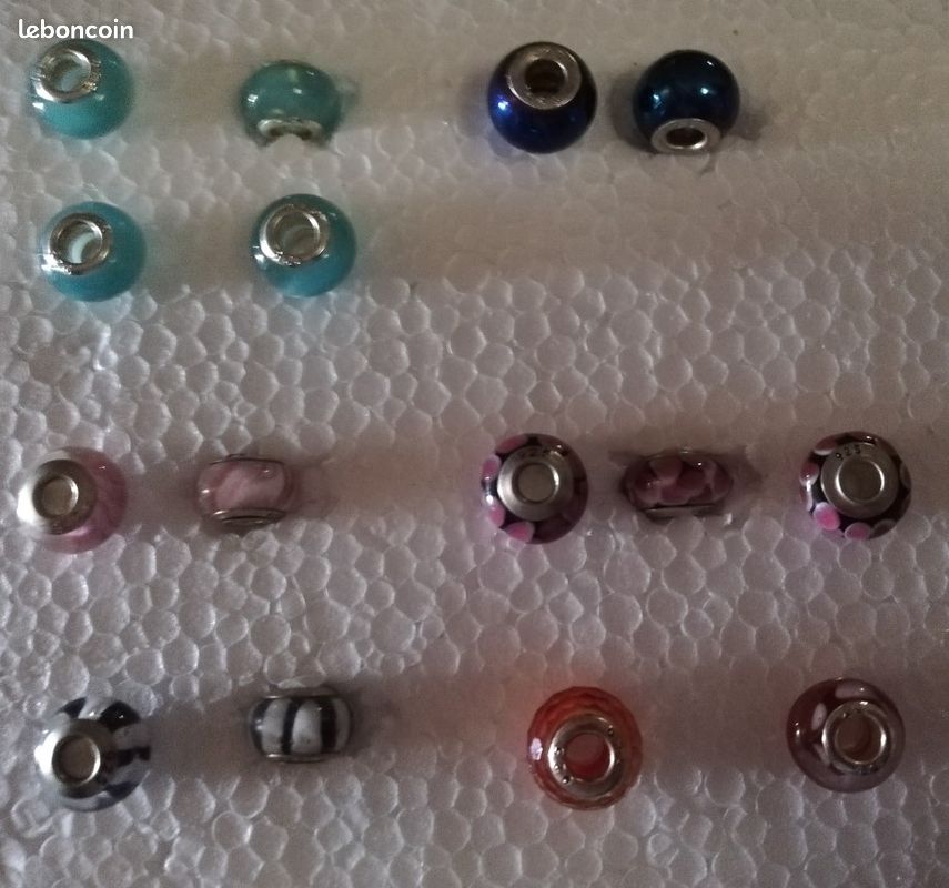 14 perles charms en argent (image 2)