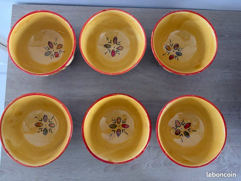 Grand service à tajine marocain complet – peint à la main – état impeccable (image 3)