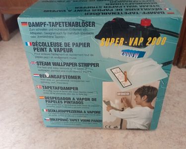 Dcollage de papier peint  vapeur - Bricolage