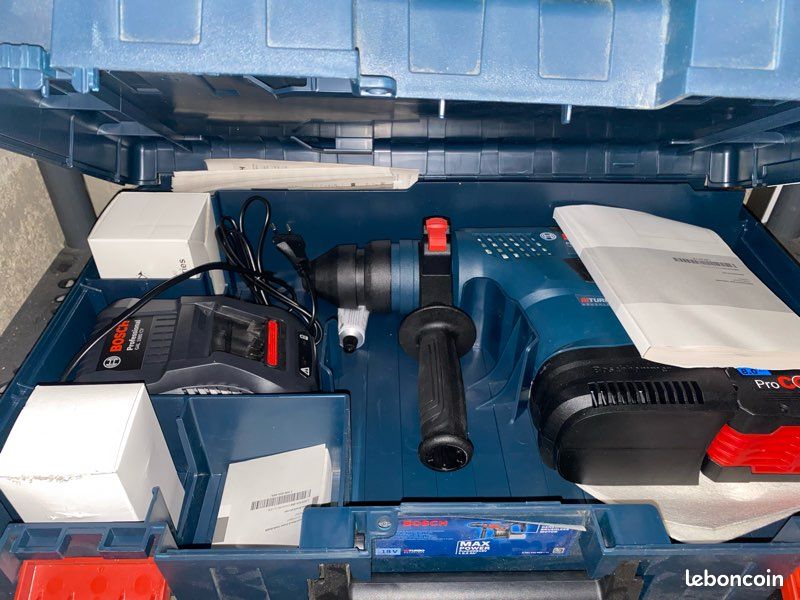 Bosch Professional GBH 18V-34 CF BITURBO – neuf en boîte, 2 batteries ProCORE 5,5 Ah + chargeur (image 3)