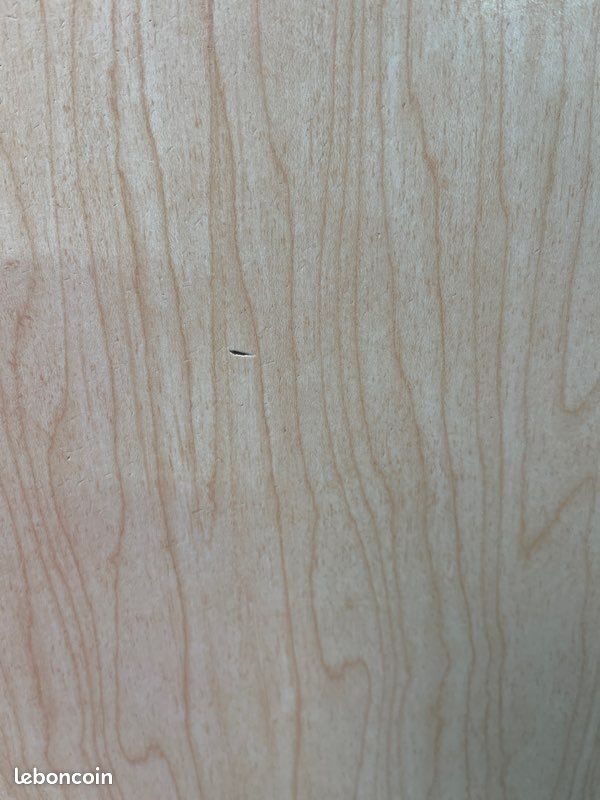 Table en bois bureau année 60 Formica (image 6)