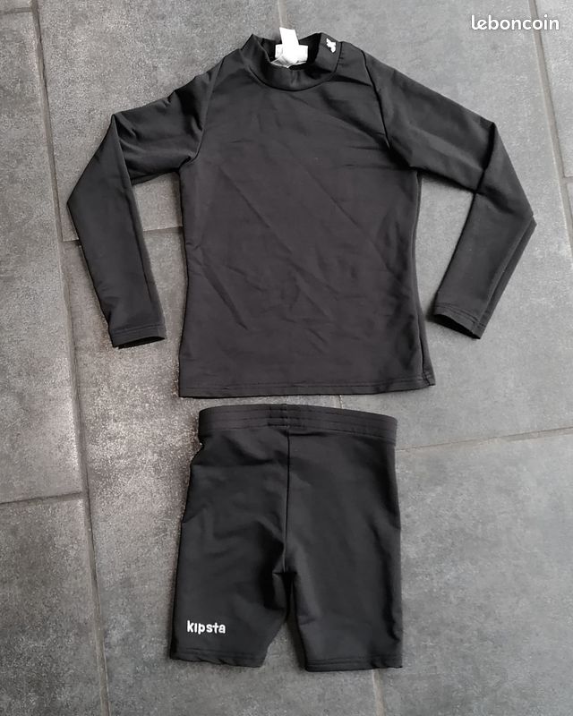 Ensemble sous vetement thermique kipsta foot Sport Plein air