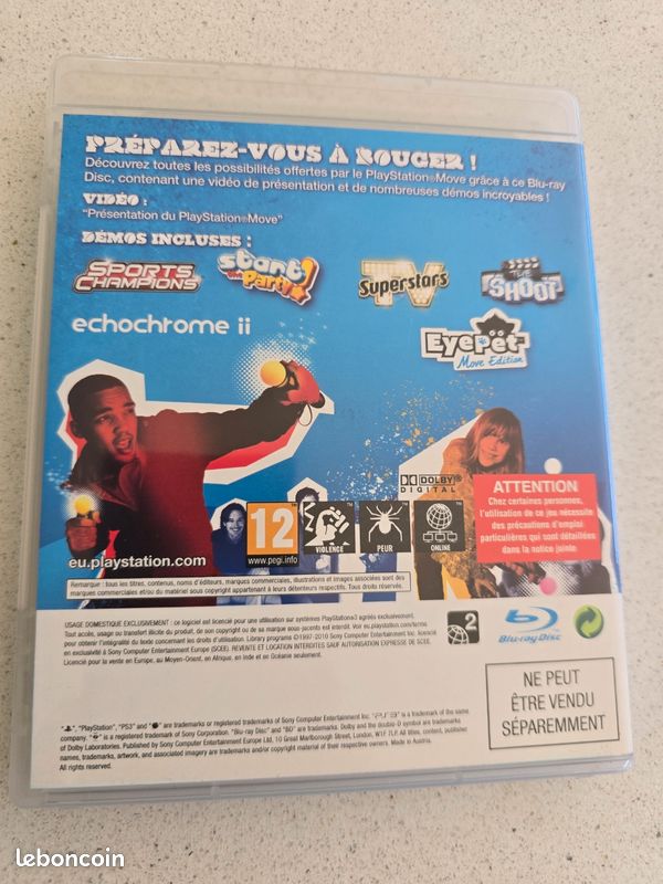 PlayStation Move Disque Découverte (PS3) Boîtier Seul (image 2)
