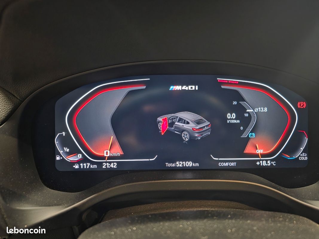 Ressorts amortisseurs bmw X4 G02 M40i (image 3)