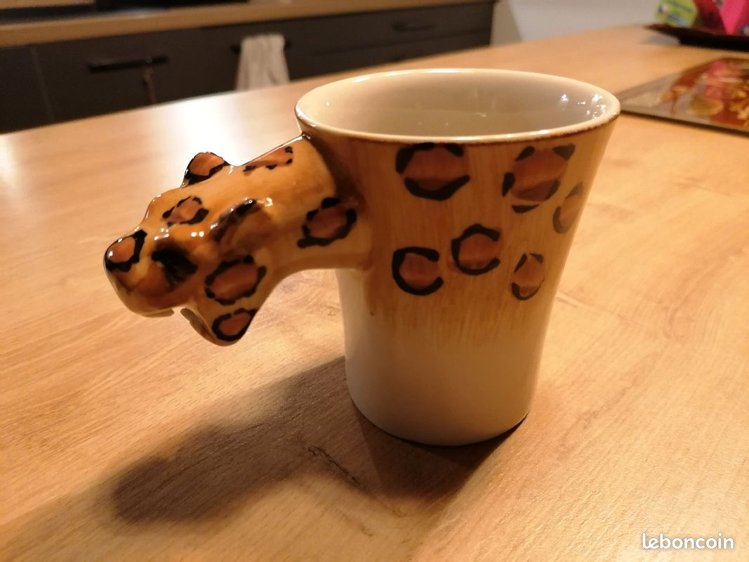 Mug tasse léopard (image 1)