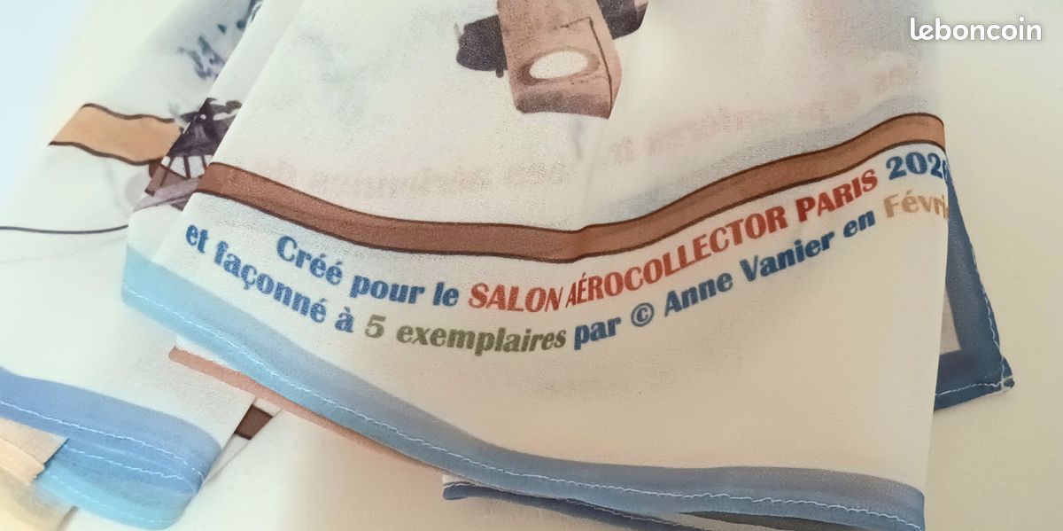 Foulard Carré Bandana 12bis Éditions édition limitée Made in France (image 8)