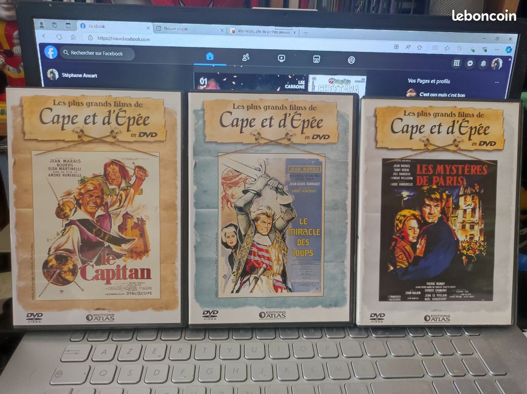 DVD films de Cape et d'épée à 2 euros pièces (image 1)