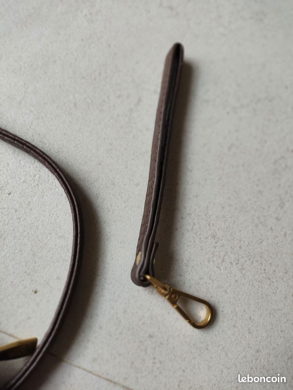 Ceinture En Cuir Regina Schreckers - Taille 44 - Marron - Occasion - Fabriquée En Italie
