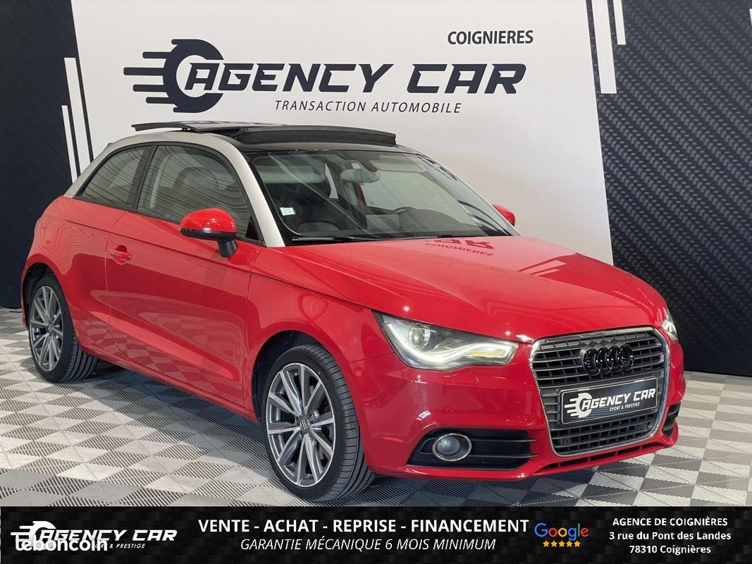 AUDI A1 1.4 TFSI - 122 - BV S-tronic - Start/Stop BERLINE Ambition Luxe PHASE 1 (image 1)