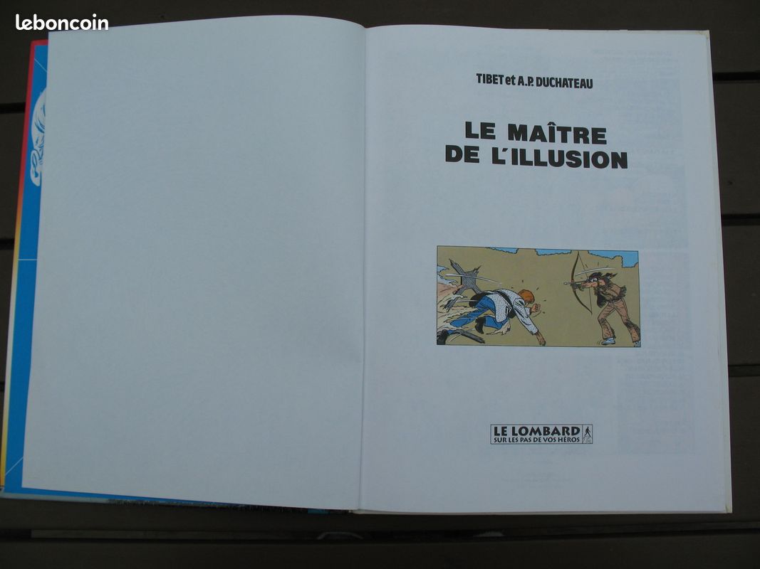 RIC HOCHET - le maitre de l'illusion - VENDU (image 2)