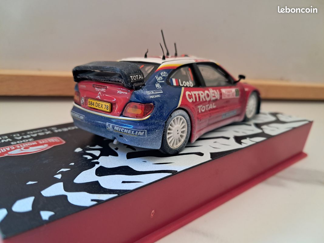 1/43 citroen xsara wrc loeb miniature (image 2)