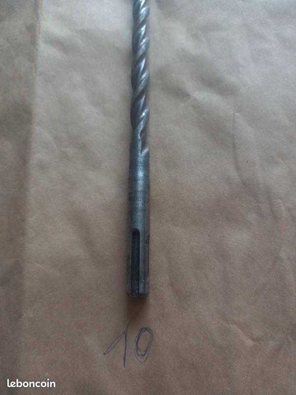 Forêt pour béton diamètre 10mm longueur 45cm (image 2)