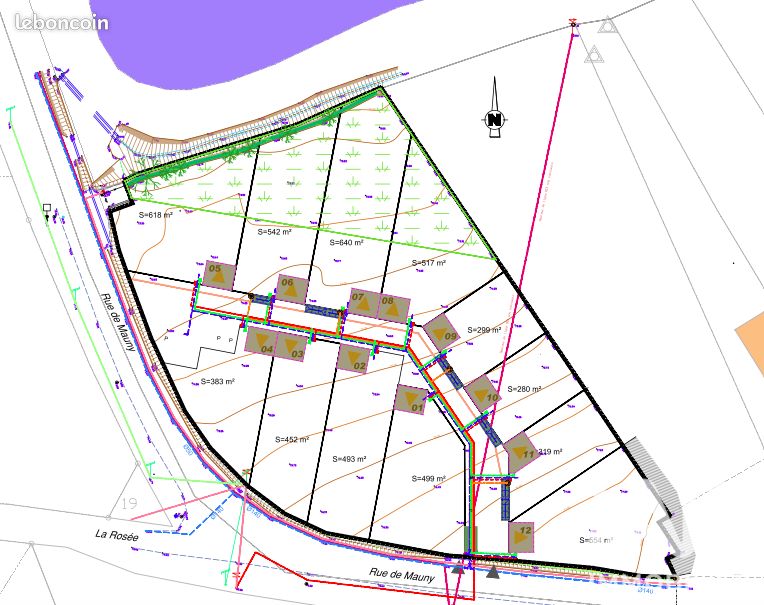 Terrain 452 m² · à Landéhen · 452 m² · 45 950 €