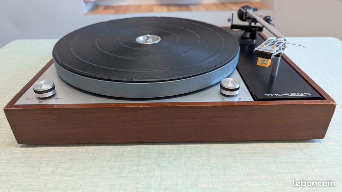 Platine vinyle THORENS TD 150 MK2 cellule SHURE SC35 stylus neuf - Photo, audio & vidéo