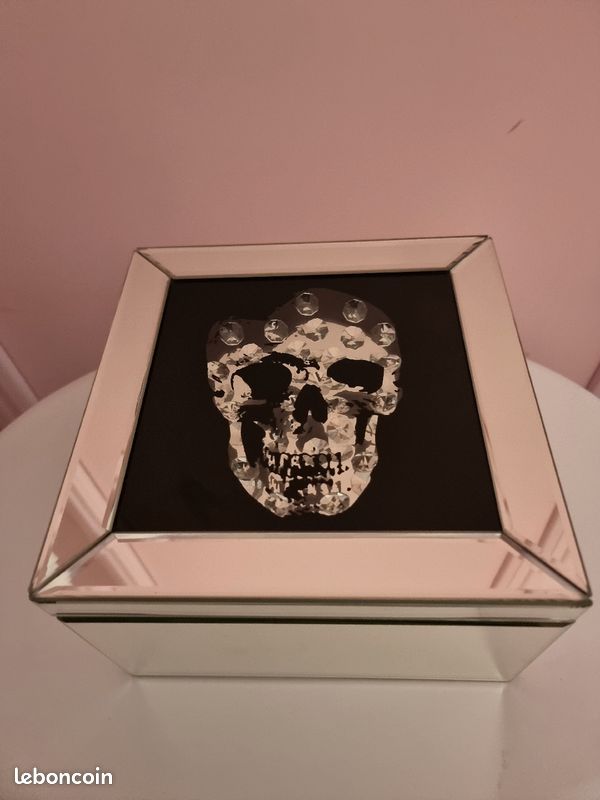 Boite à bijoux verre miroir Pylones Décoration