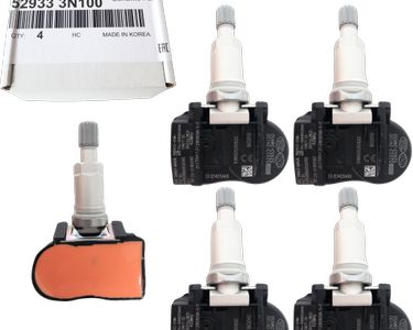 Kit De 4 Capteurs TPMS HUF ECS 1420 Pour Hyundai I20 N 2021-2024 - Surveillance Pression Pneus - Métal, Direct Fit, Garantie 1 An