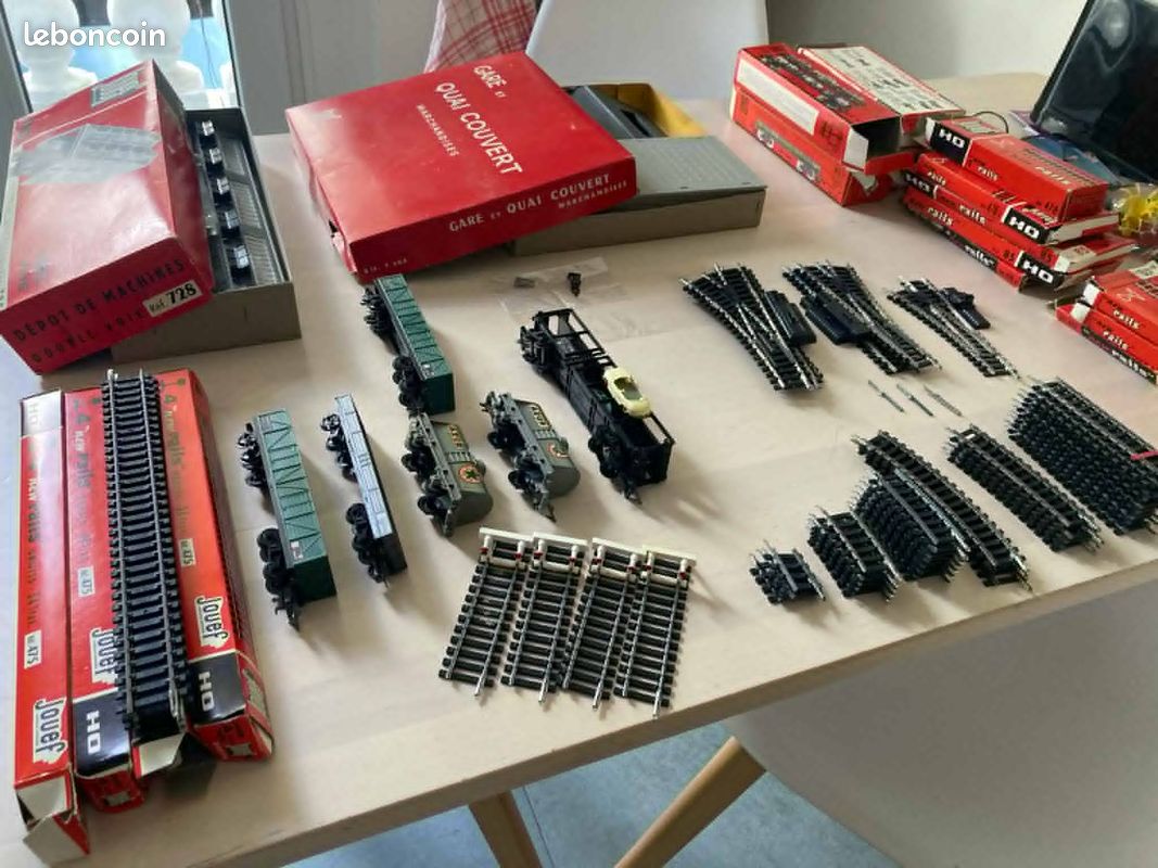 Jouef rails et wagons, gare quai couvert ho transformateur (image 2)