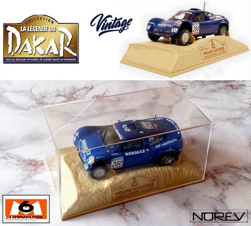 Miniature MEGA DESERT #270 Rallye Paris Dakar 2000 – Échelle 1/43 NOREV – Occasion Sans Carton