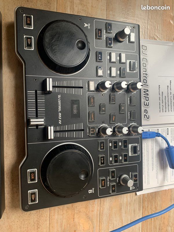 Hercules DJ DJ Control MP3 e2 - Contrôleur DJ USB