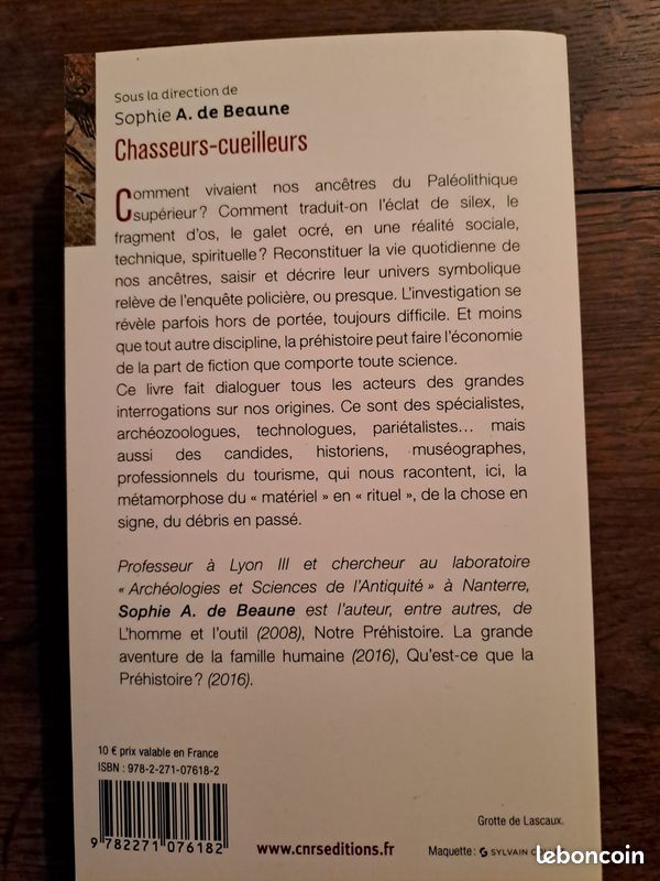 Chasseurs-cueilleurs. Comment vivaient nos ancêtres du Paléolithique supérieur. Sophie A. De Beaune (dir.) (image 2)