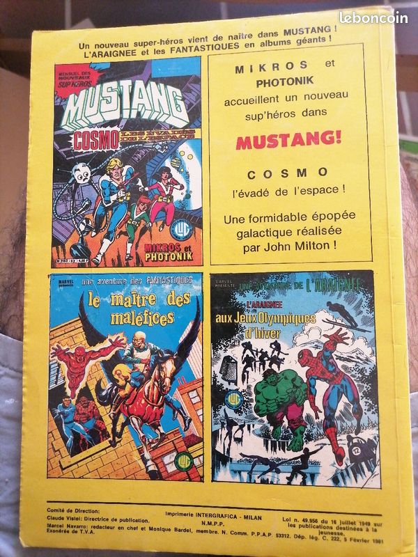 Strange 134- Marvel édition lug 1980 (image 2)