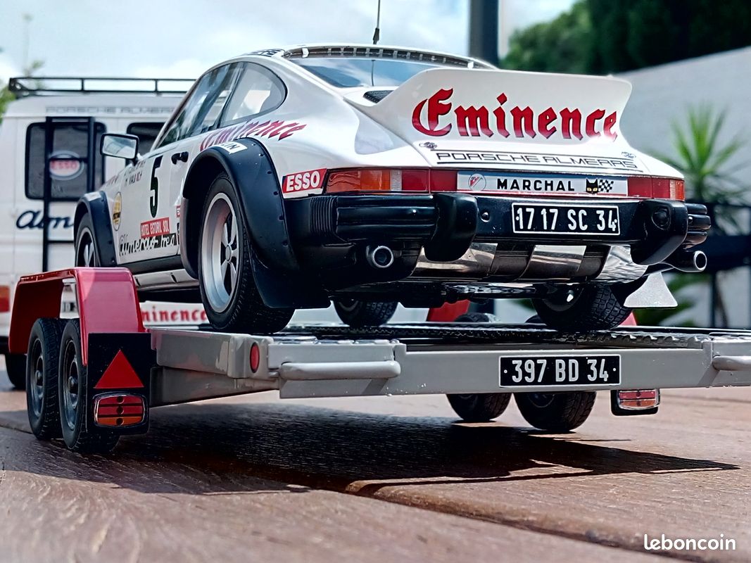 RALLYE PACK Citroën C35 + Porsche 911 SC GR.4 #5 THERIER Rallye de Portugal 1981