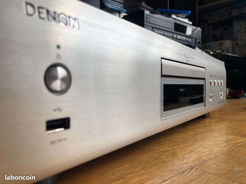 DENON DCD-800NE SILVER LECTEUR CD et CD-R/RW (MP3, WMA) PLATINE LASER avec PORT USB AVEC TÉLÉCOMMANDE D’ORIGINE (image 1)