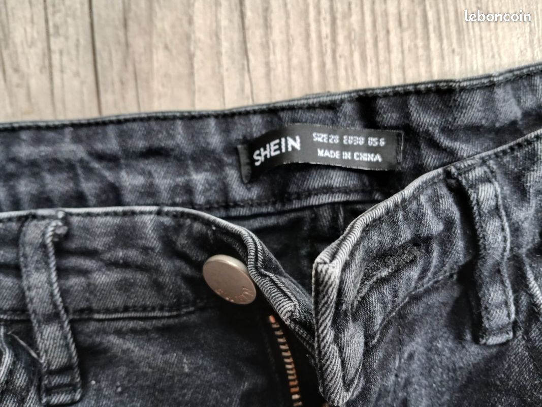 Lot de jeans noirs – Shein Zara – tailles 36 S Vêtements
