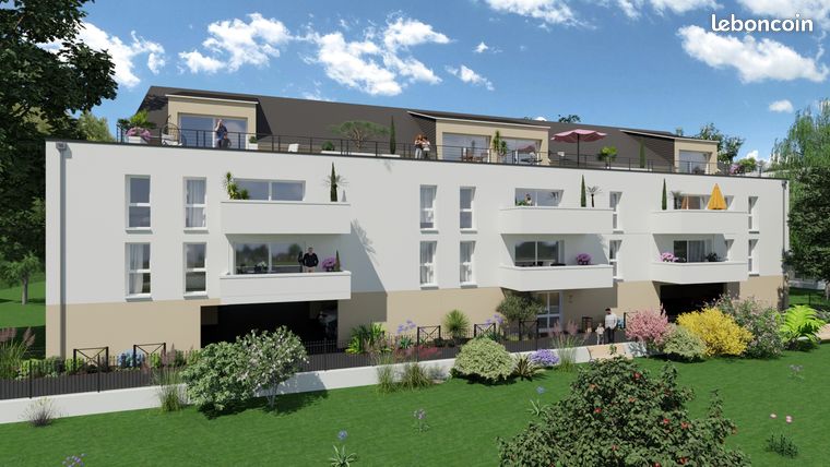 Location appartement 3 pièces au cœur d’Amboise - Résidence neuve