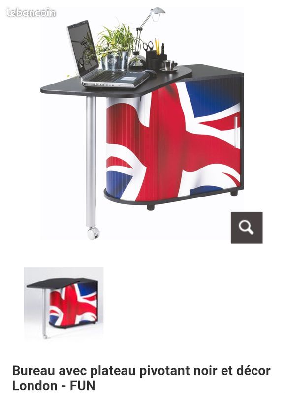 Bureau pivotant déco angleterre (image 8)