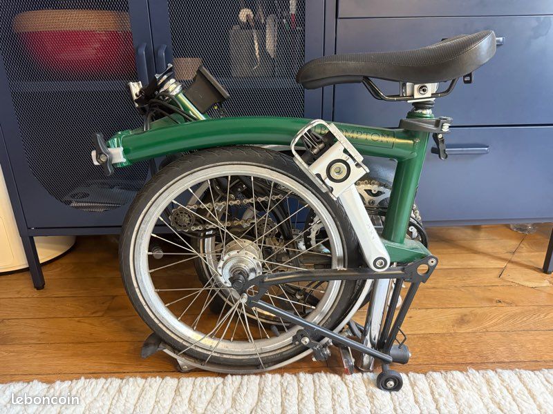 Brompton black d'occasion - Vélos