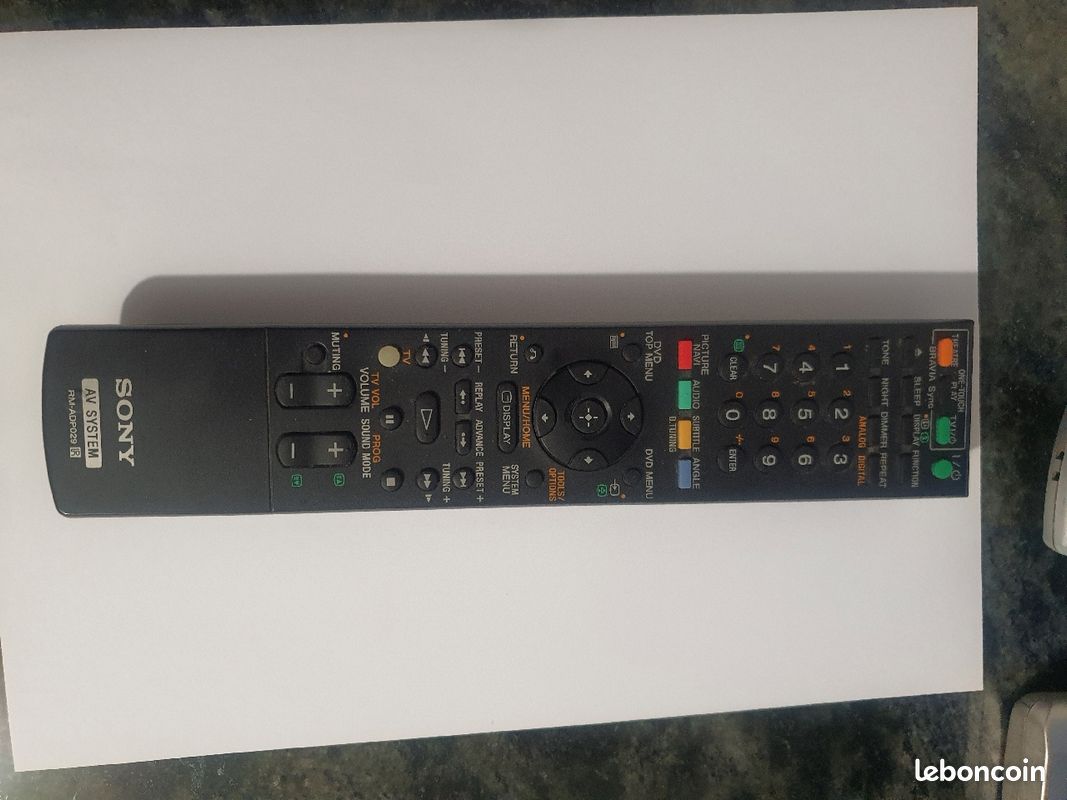 Télécommande Sony (image 1)