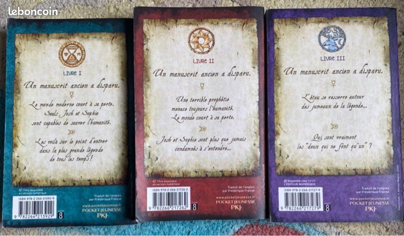 Lot livre Michael Scott (image 2)