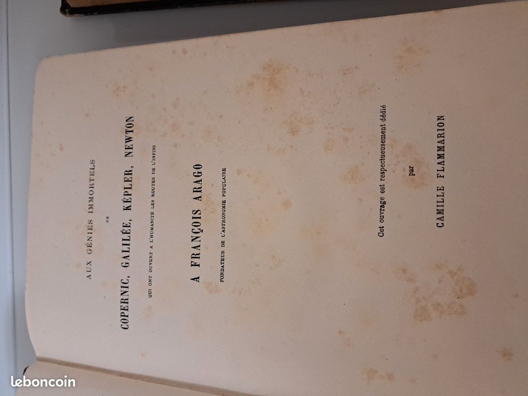 ASTRONOMIE POPULAIRE, Livres anciens, grand format, Flammarion (image 8)