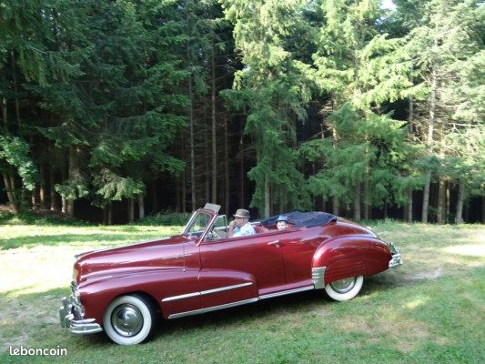PONTIAC silver streak Torpedo convertible 1948 - Voitures
