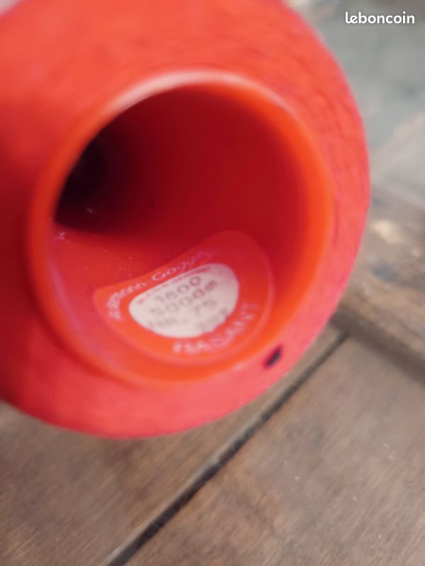 Lot de 2 cônes de couture Ackermann rouge (image 3)