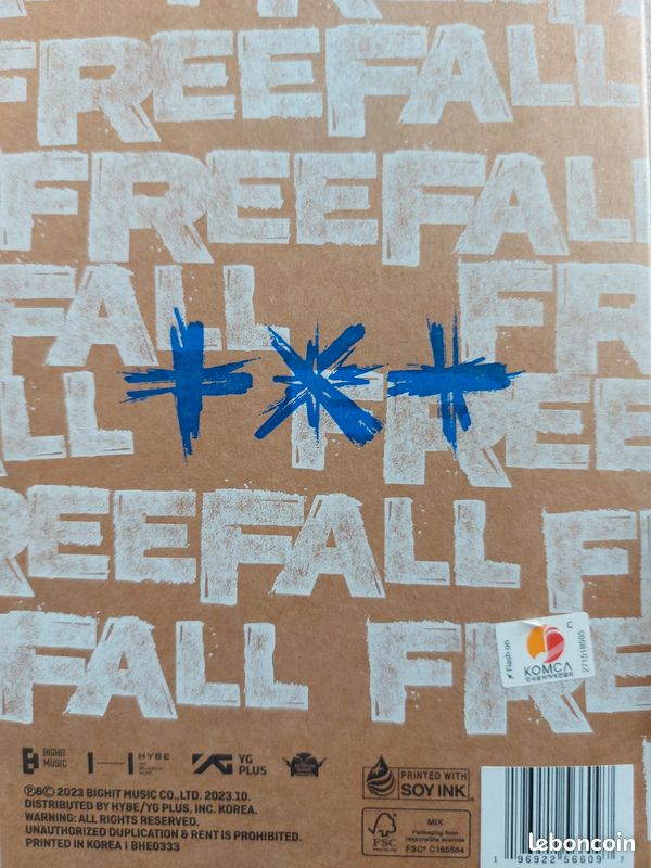 Album de kpop txt freefall (image 2)