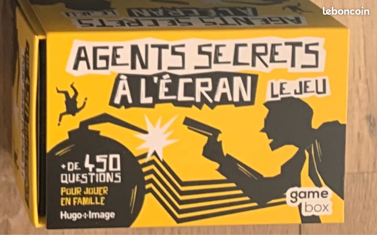 Jeu société Game box agent secret écran apéro - Jeux & Jouets