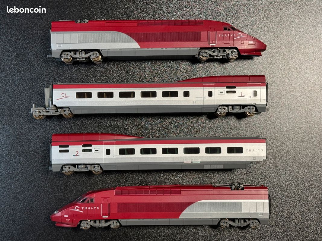 Coffret Lima TGV Thalys PBKA DB L159878 – 4 éléments – Édition Numérique NEUF Et RARE