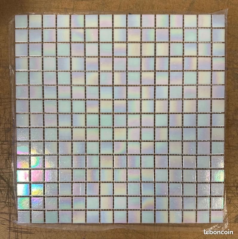 carrelage mosaique en nacre modele Nacarat Vert
