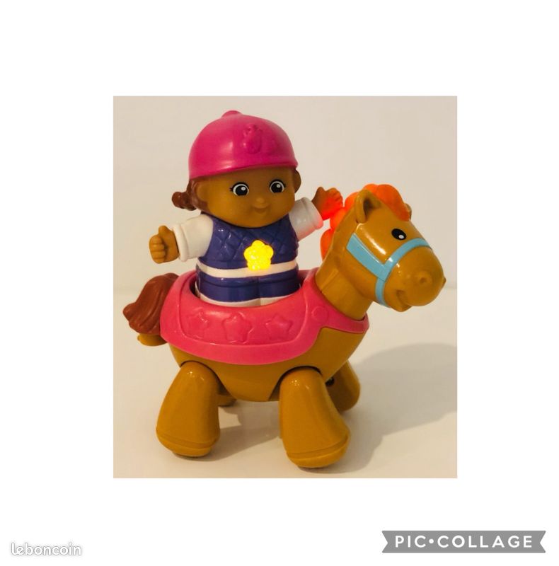 Vtech tut tut copains le poney magique de Cléo la reine du galop avance tout seul royaume enchanté licorne roi princesse château chevalier dragon palais métier école ferme bolides animo lot SOP77 (image 1)