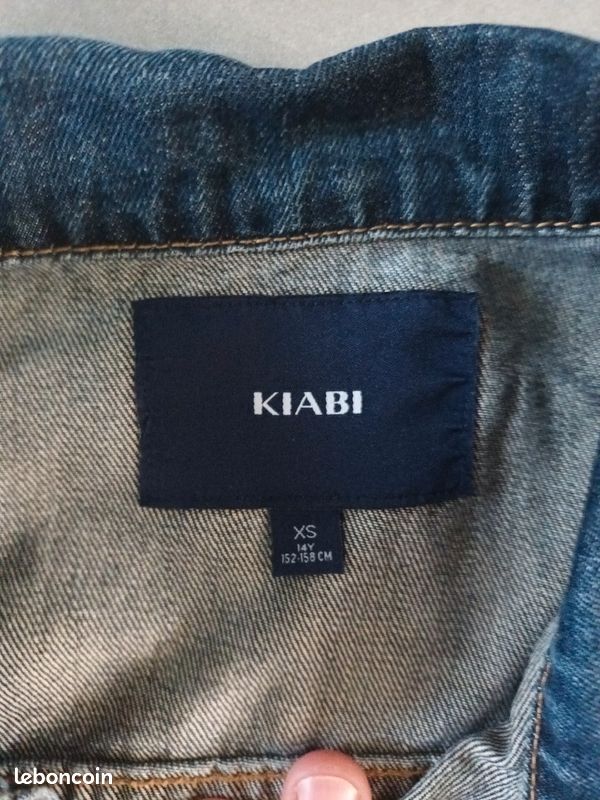 Veste en jeans T10/11 ans (image 2)