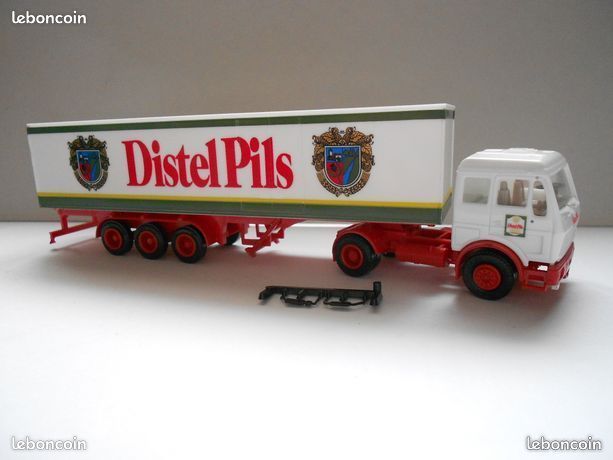 BREKINA 58509 Fiat 690T Tracteur Semi-Remorque Cargaison Bois Échelle Ho 1:87 eB