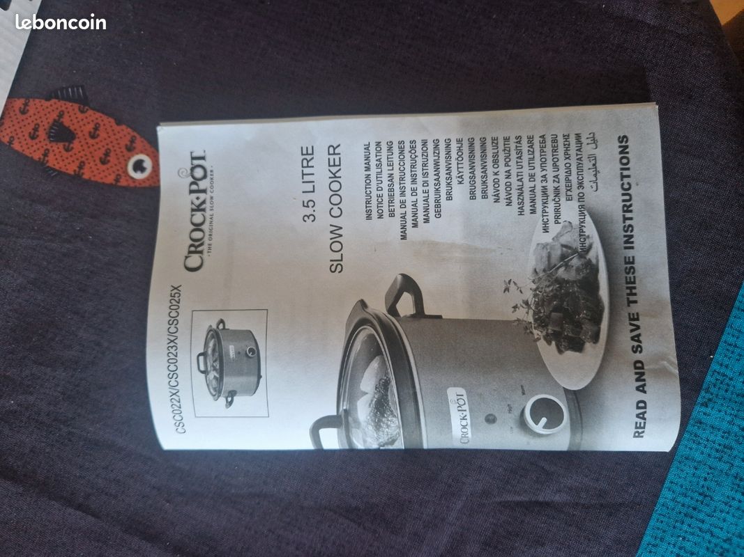 Crockpot . Slow cooker . Mijoteuse (image 5)