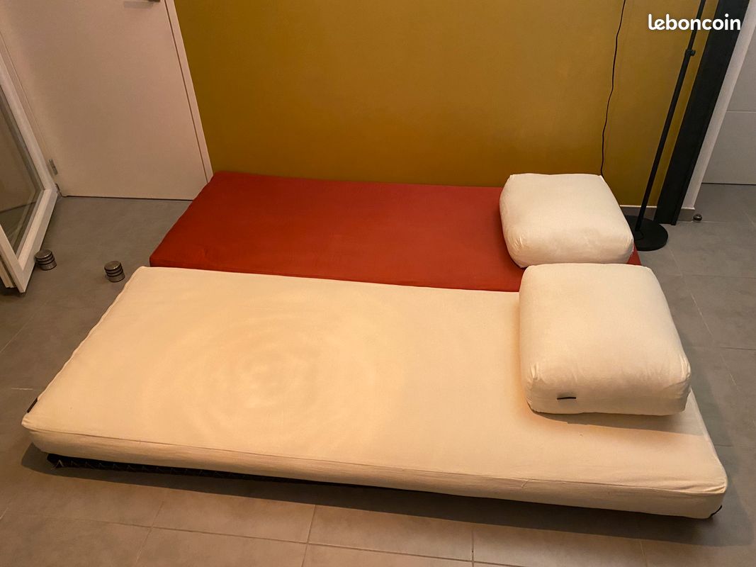 Canapé-lit en futons japonais en très bon état (image 2)