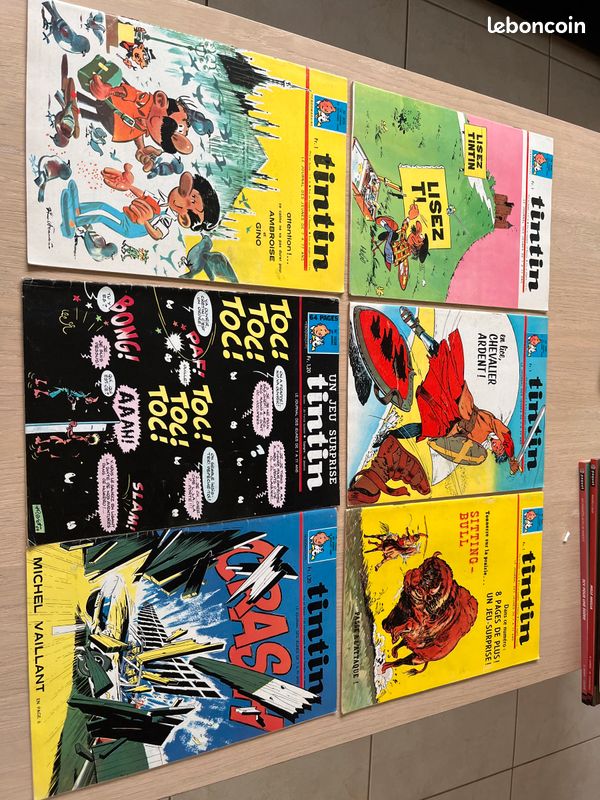 Journal de tintin 1966 1967 lot (image 5)