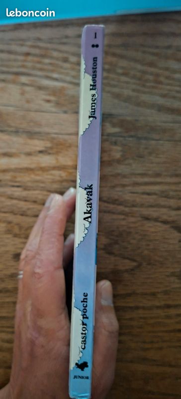 Livre Akavak de James Houston. Édition castor poche Flammarion (image 3)