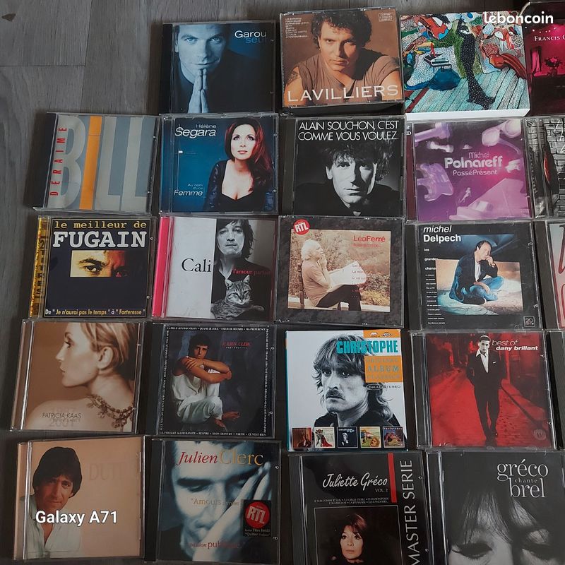 CD simple/ Double/triple artistes Français (image 2)